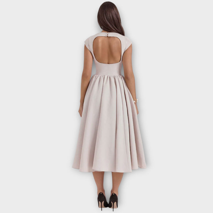 Victoria - Stylish Midi Dress