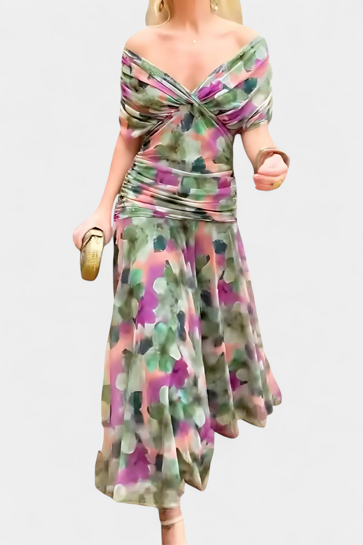 Sofia™ Long Floral Dress