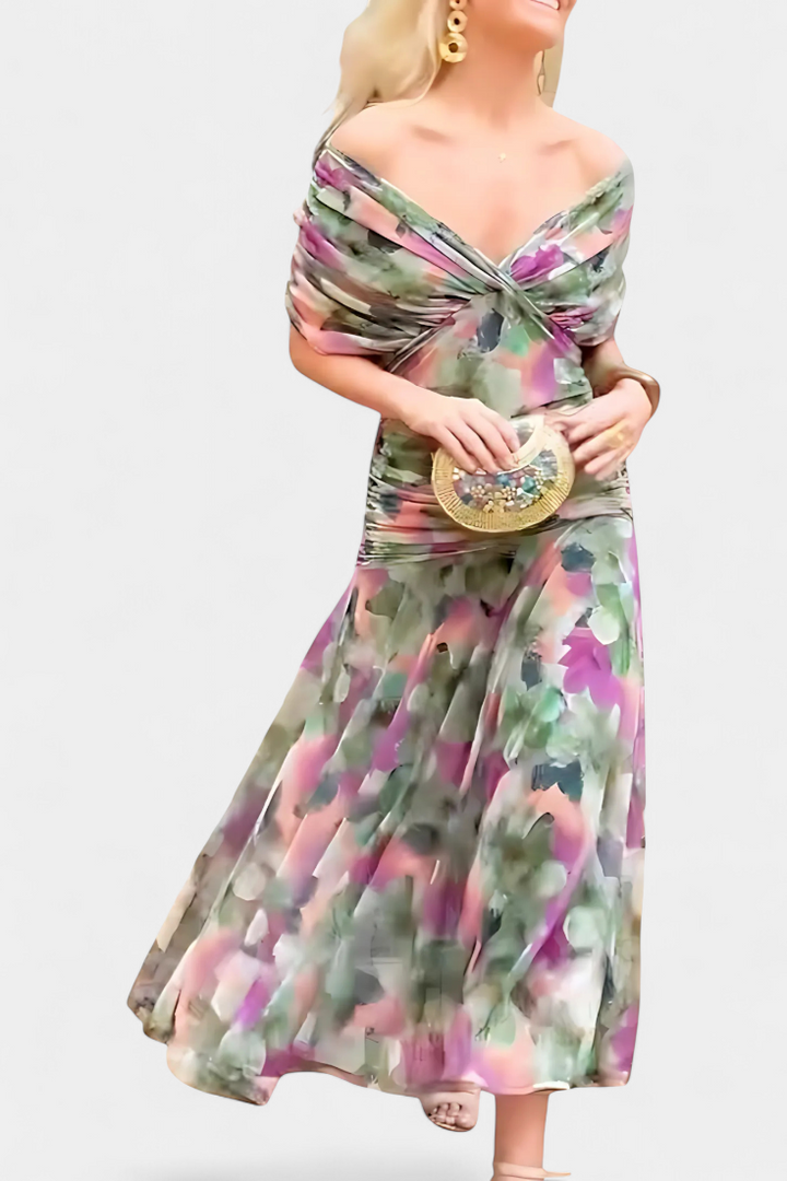 Sofia™ Long Floral Dress