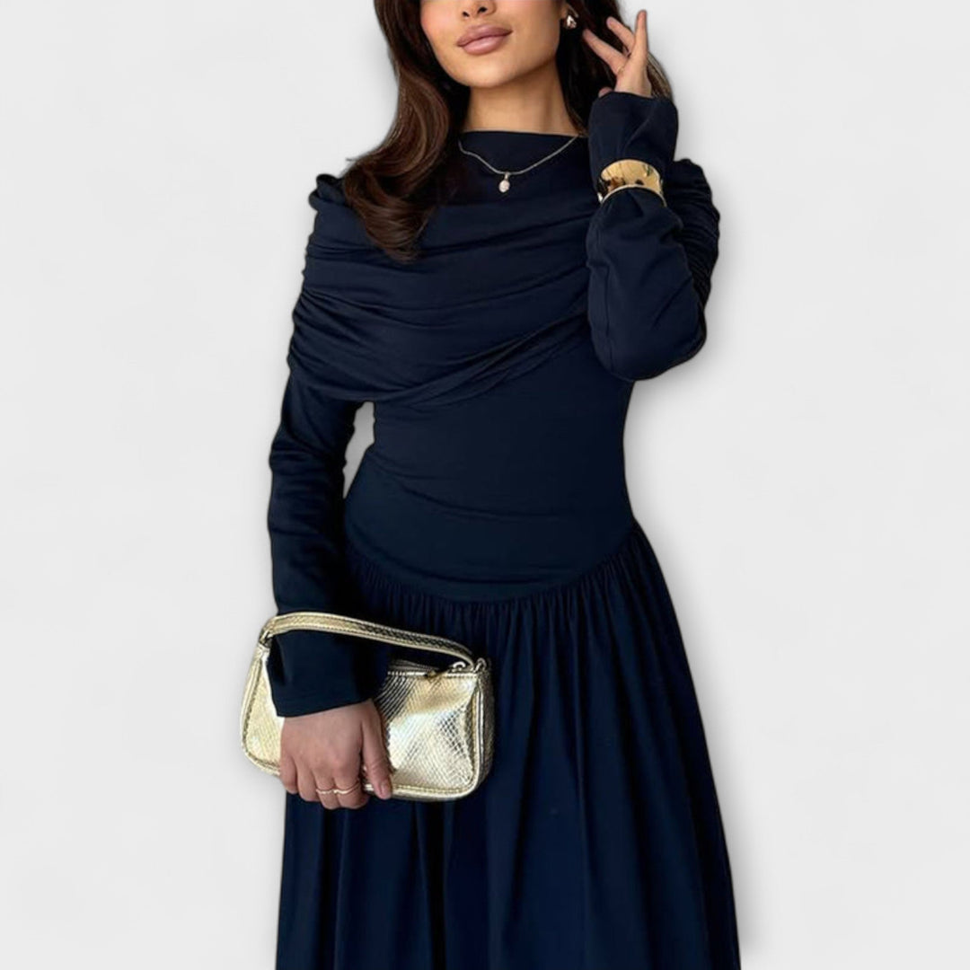 Jessica - Casual Pleated Dress