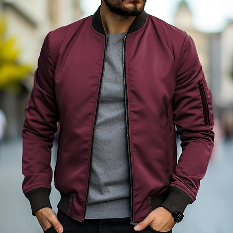 Silvio™  Bomber Jacket Italian Style