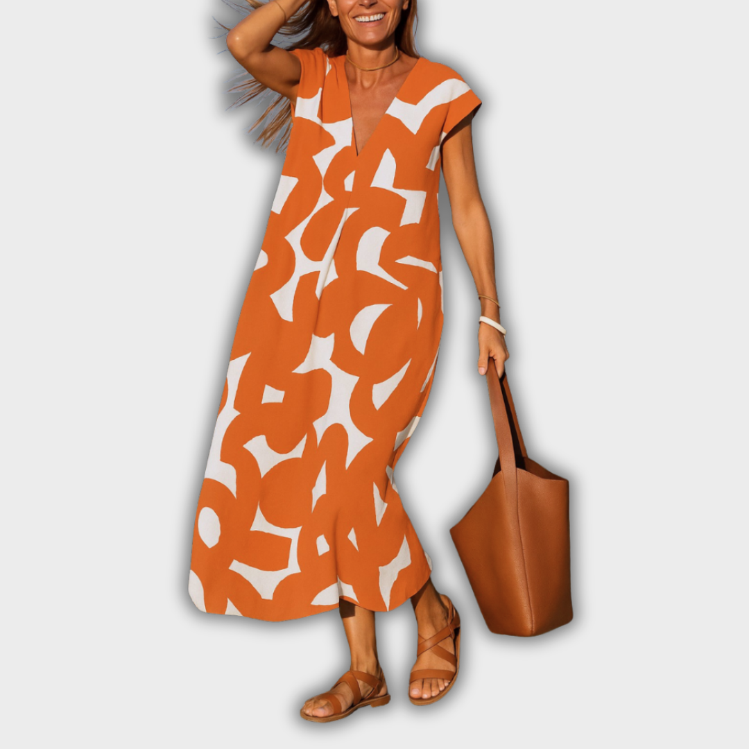 Valérie | V-loops Dress