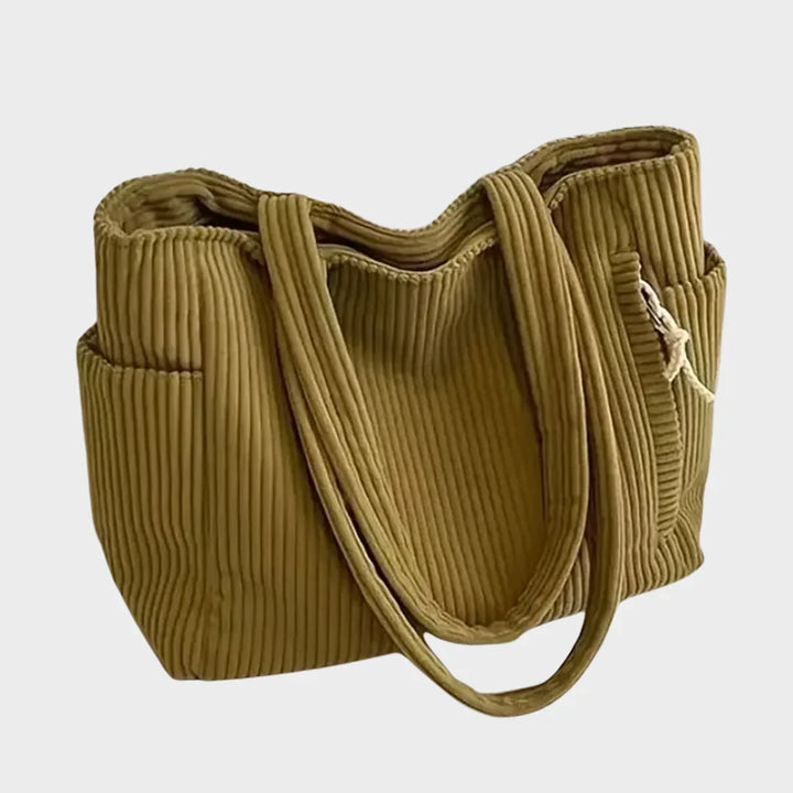Mara | Ribbed Tote Bag