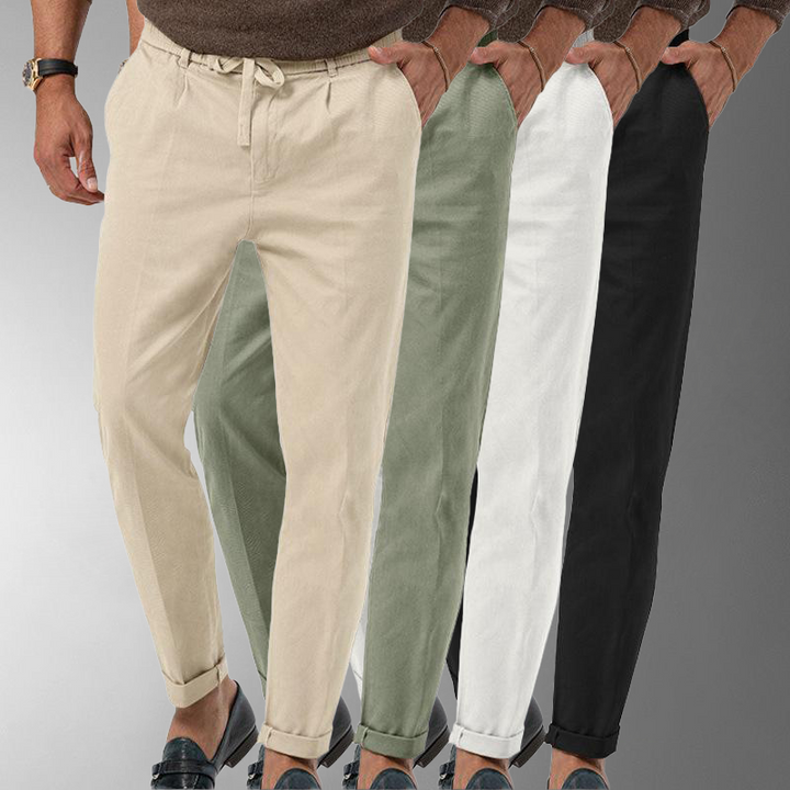 Men's Linen Comfortable Trousers