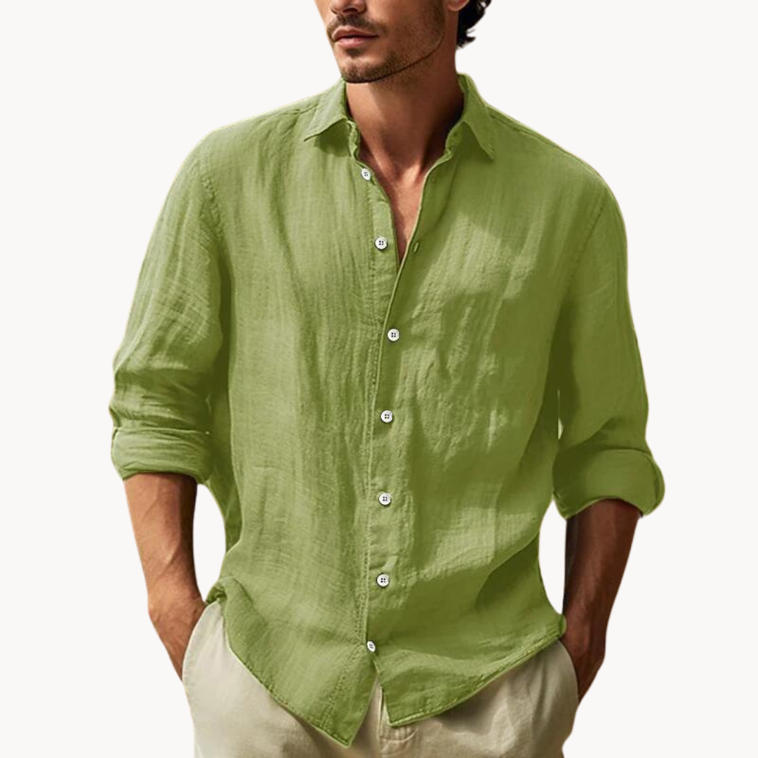 Dress Shirt – Button Front & Long Sleeve Shape