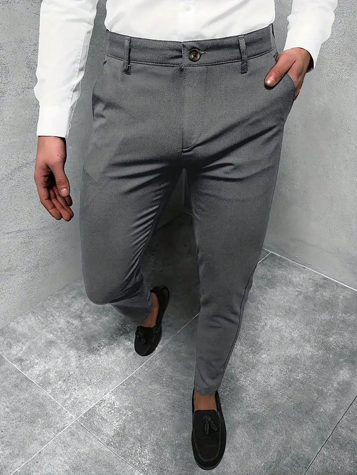 Men's Casual Business Trousers