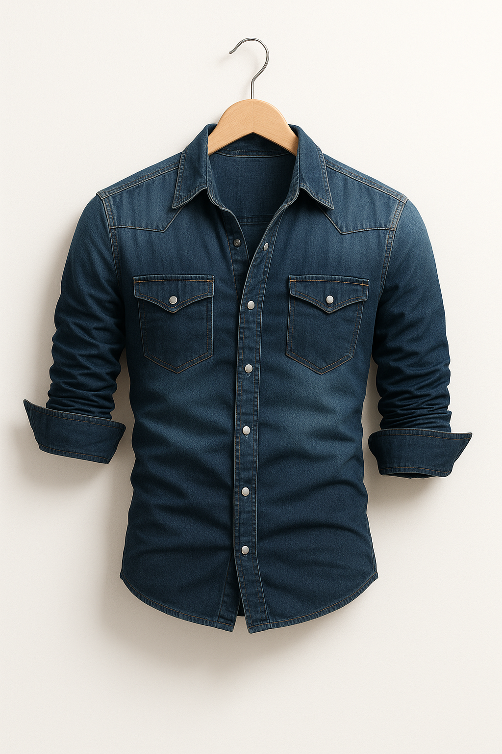 Men's Casual Denim Shirt