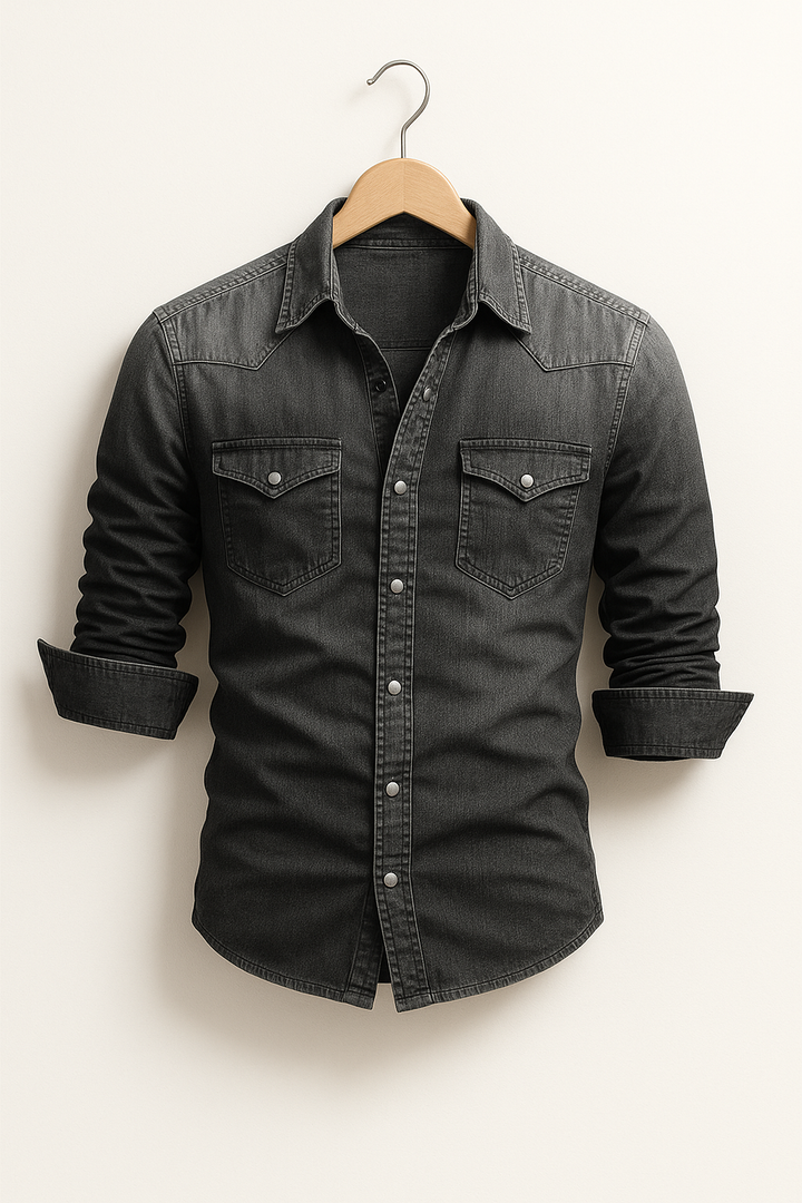 Men's Casual Denim Shirt