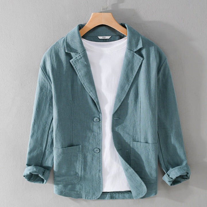 Men's Casual Linen Jacket