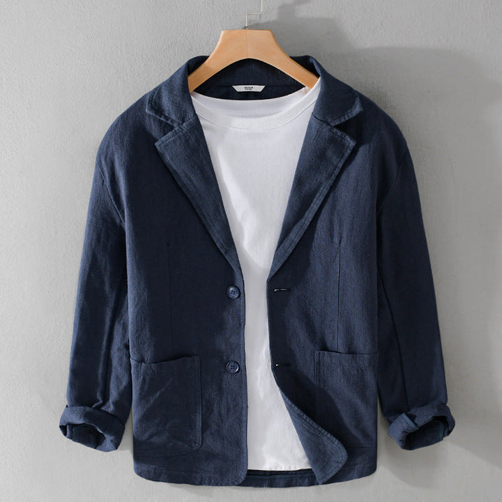 Men's Casual Linen Jacket