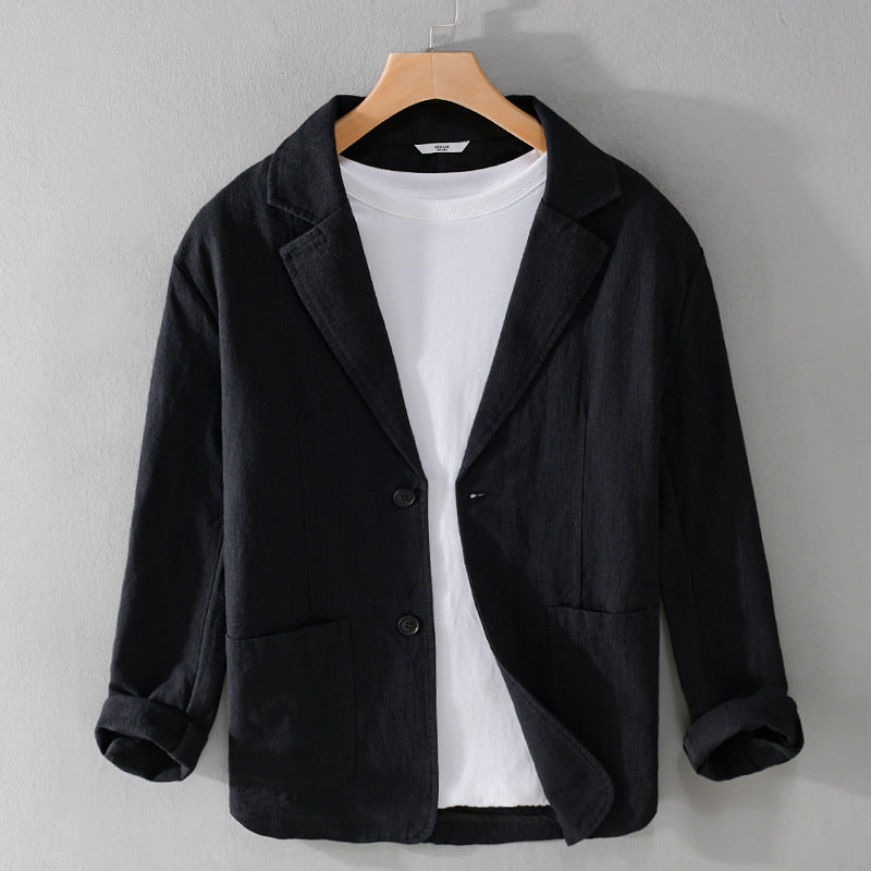 Men's Casual Linen Jacket