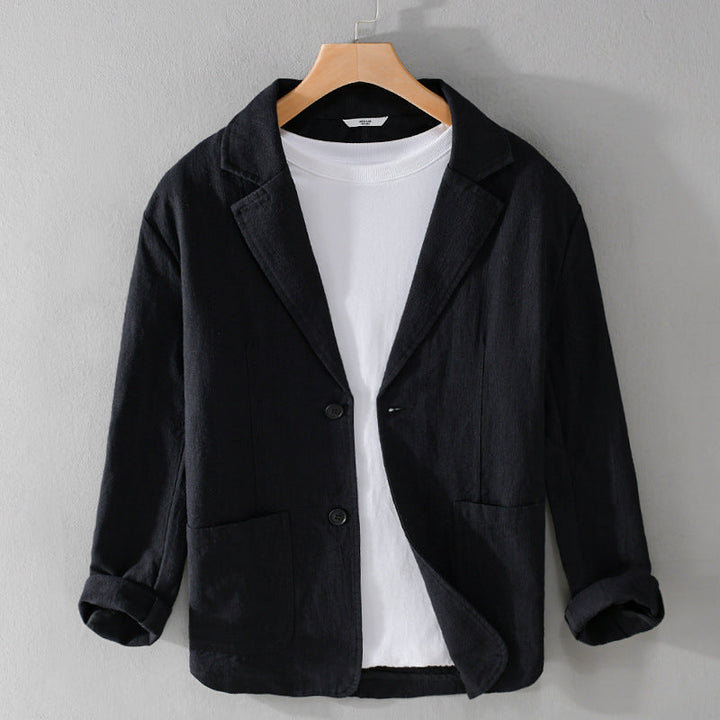 Men's Casual Linen Jacket