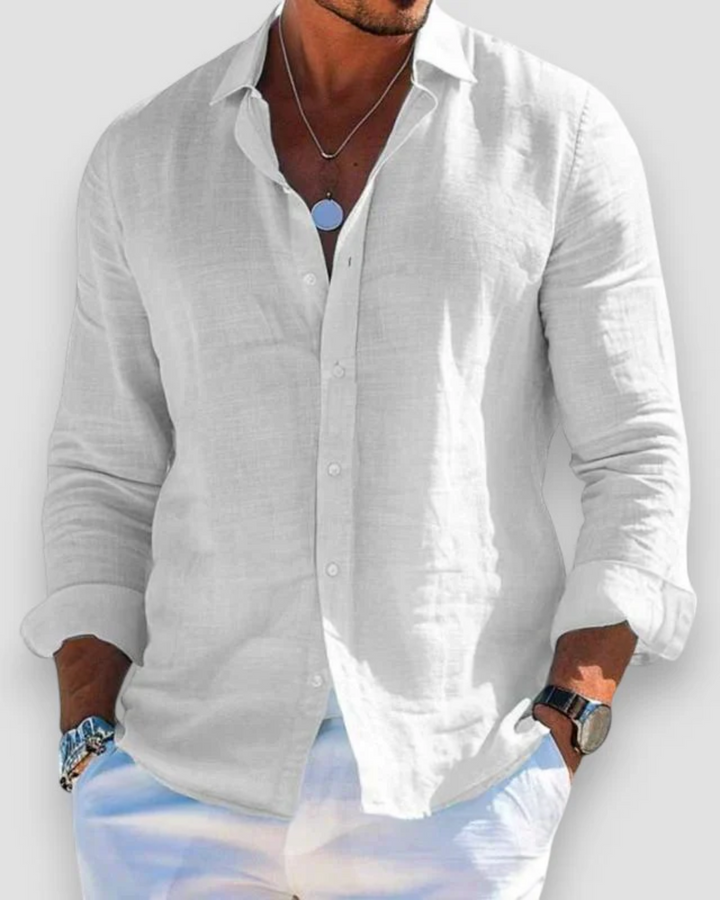 Men's Linen Casual Shirt