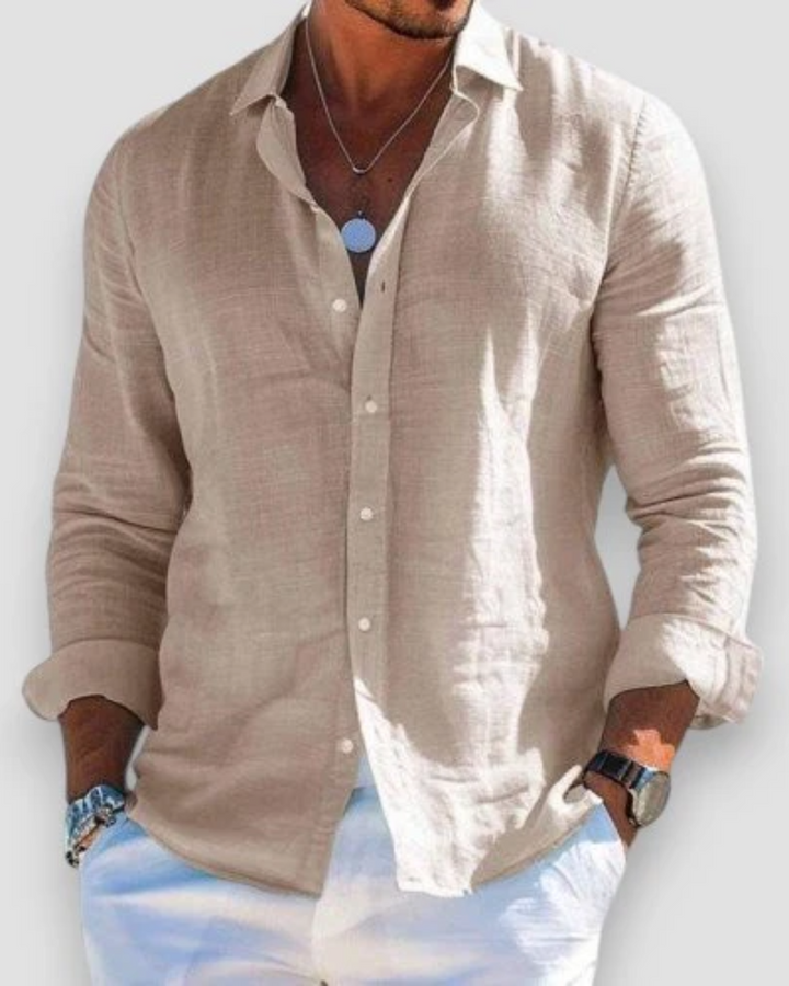 Men's Linen Casual Shirt