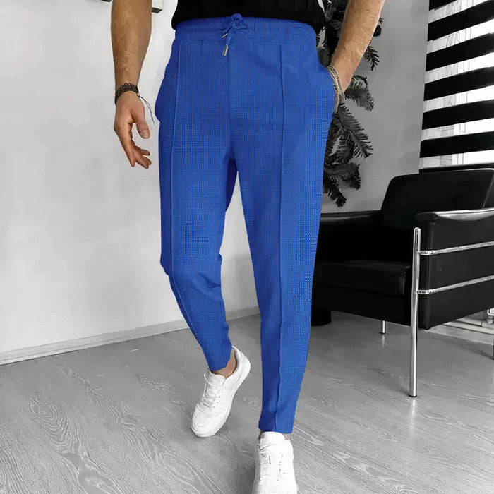 Men's Casual Slim Fit Summer Trousers
