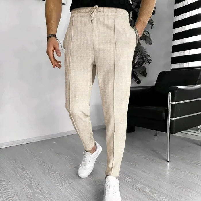 Men's Casual Slim Fit Summer Trousers