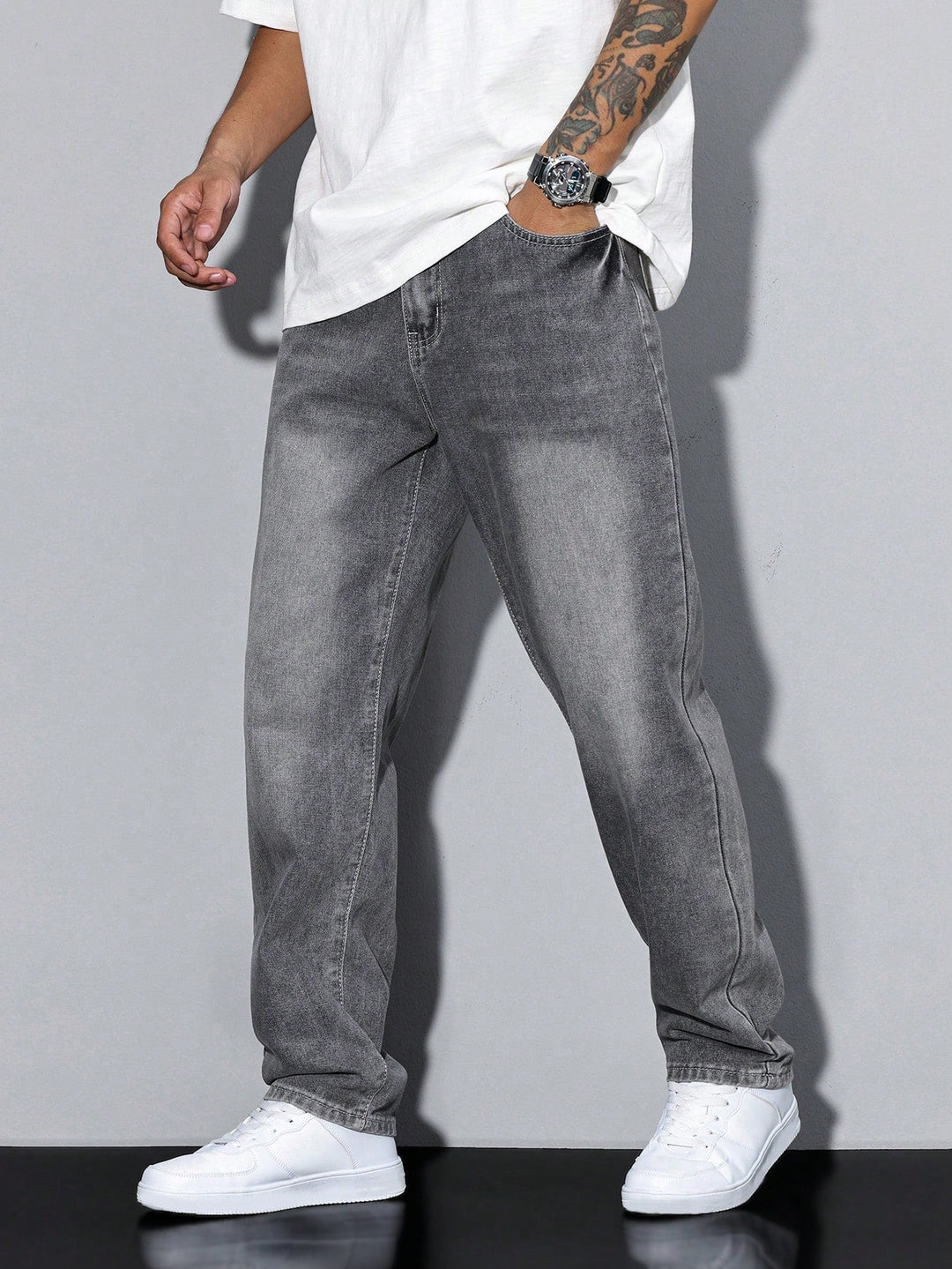 Men's Straight Leg Jeans