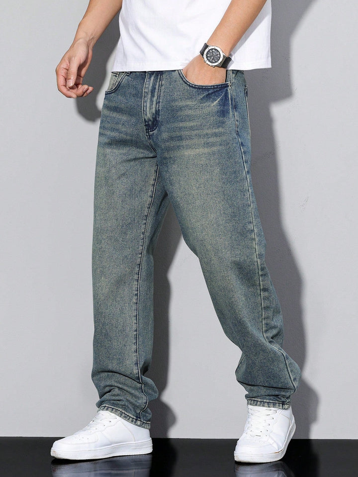 Men's Straight Leg Jeans