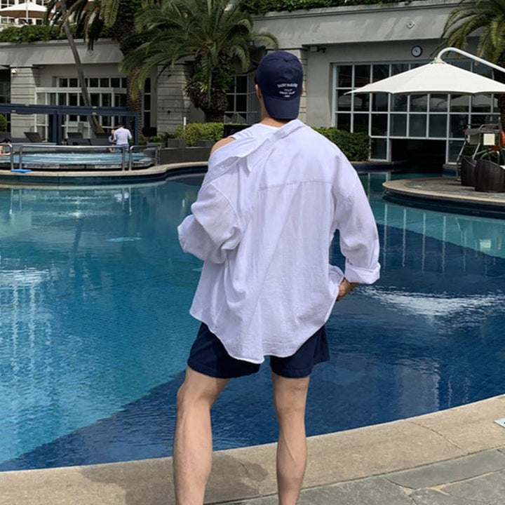 Men's Linen Shirt – Classic Lightweight Dress Style