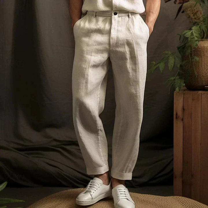 Men's Linen Pants for Casual Summer Wear