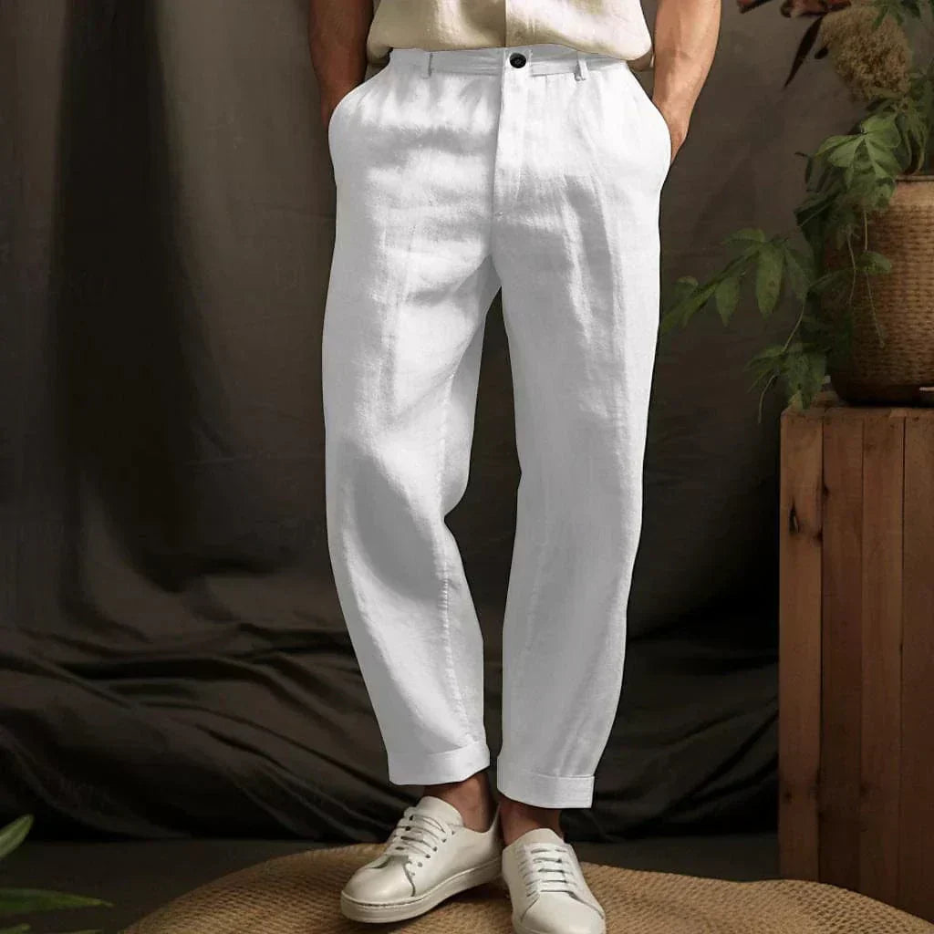 Men's Linen Pants for Casual Summer Wear