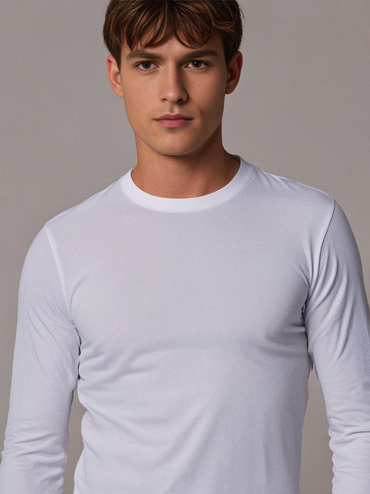 Men's Long Sleeve T-Shirt - Classic O-Neck Style