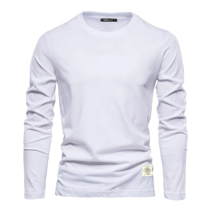 Men's Long Sleeve T-Shirt - Classic O-Neck Style