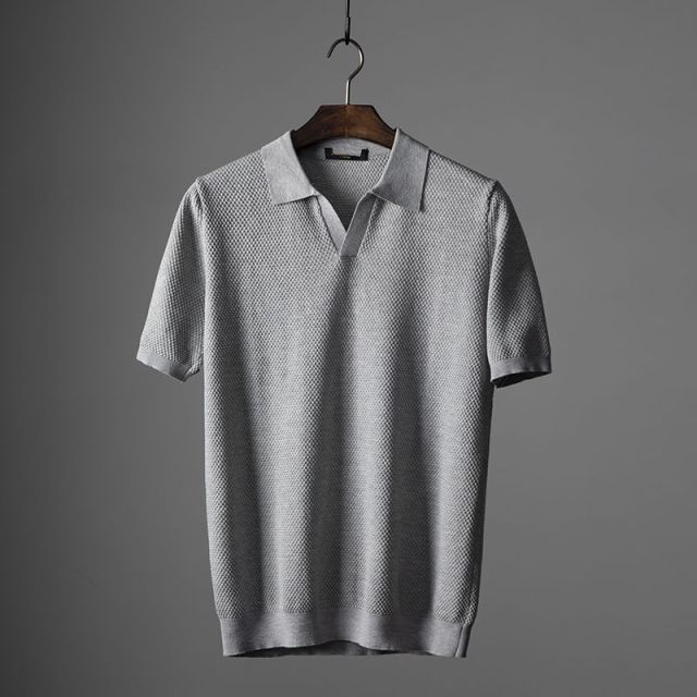 Men's Polo Shirt - Stylish and Breathable Casual Wear