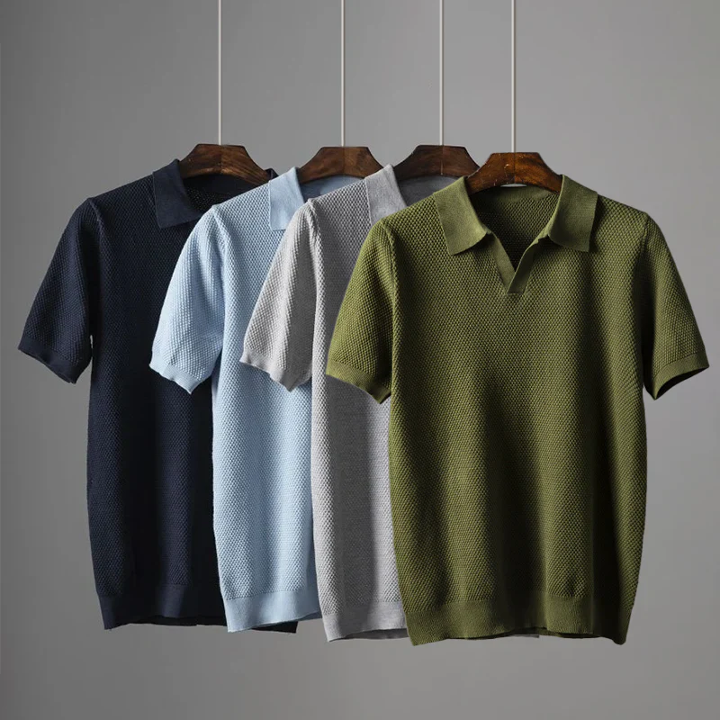 Men's Polo Shirt - Stylish and Breathable Casual Wear