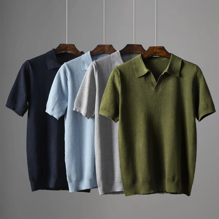 Men's Polo Shirt - Stylish and Breathable Casual Wear