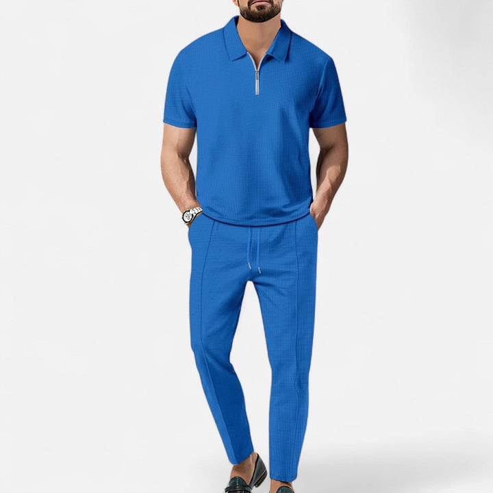 Polo and Trouser Set – Soft Feel & Relaxed Shape