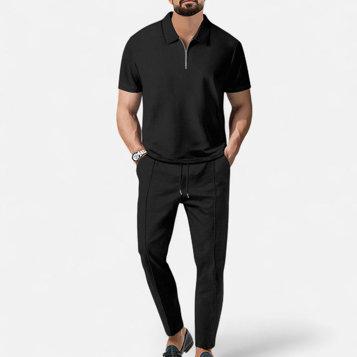 Polo and Trouser Set – Soft Feel & Relaxed Shape