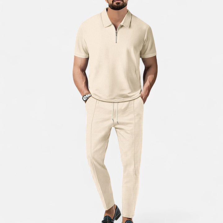 Polo and Trouser Set – Soft Feel & Relaxed Shape