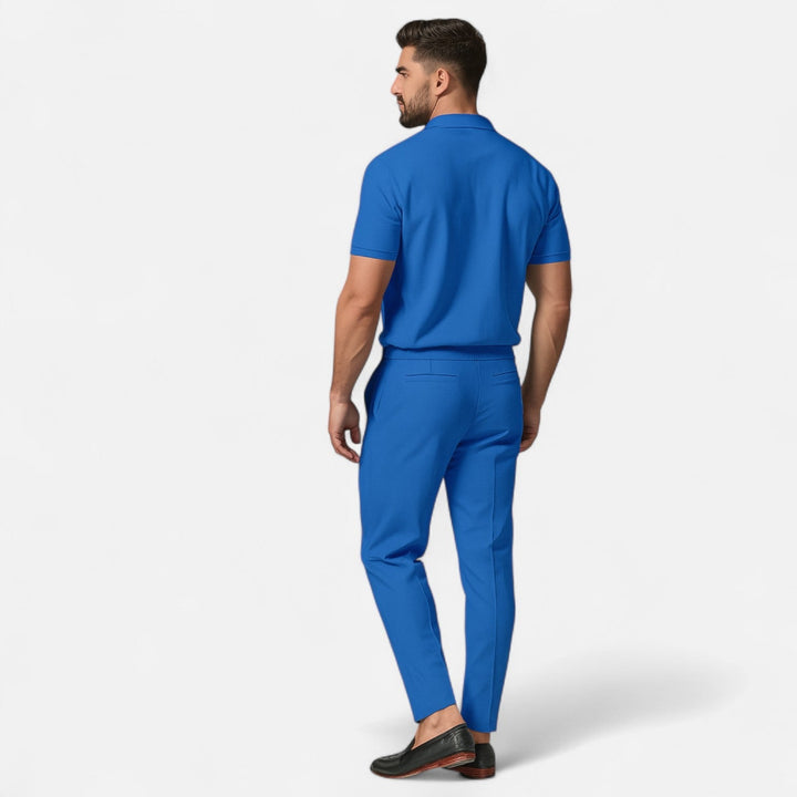 Polo and Trouser Set – Soft Feel & Relaxed Shape