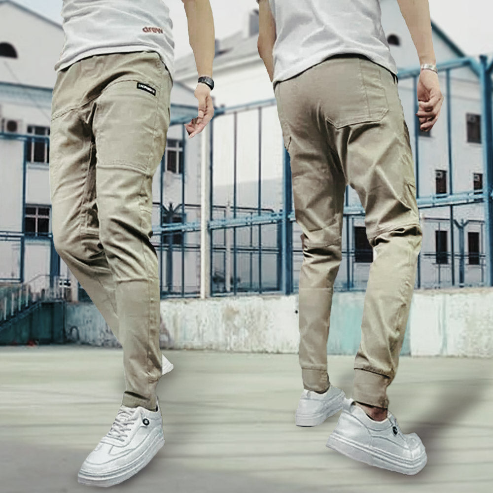 Men's Stretch Cargo Pants with Pockets