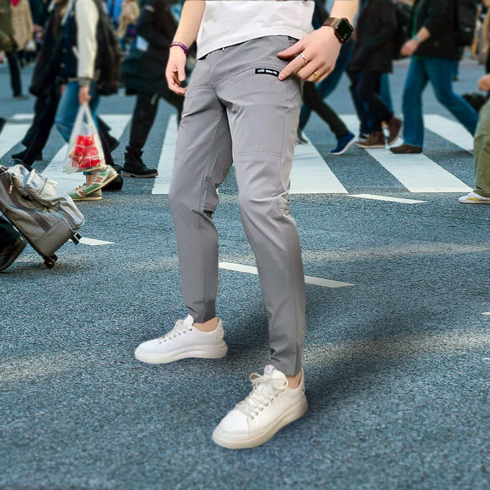 Men's Stretch Cargo Pants with Pockets