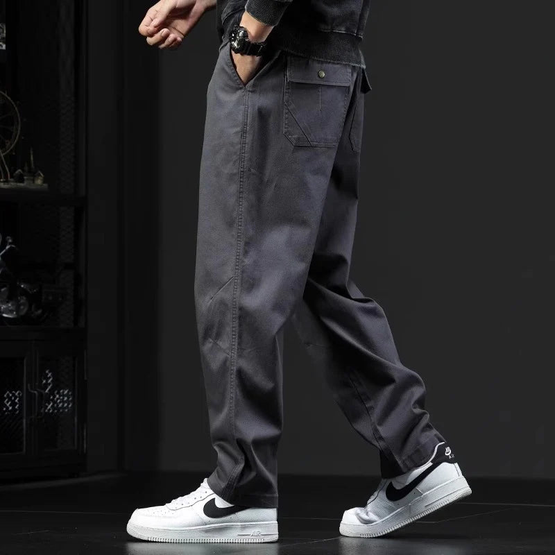 Men's Tailored Stretch Tapered Pants
