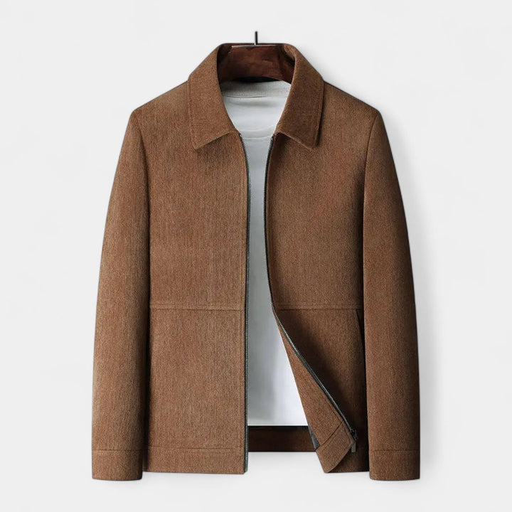 Men's Textured Harrington Super Shirt