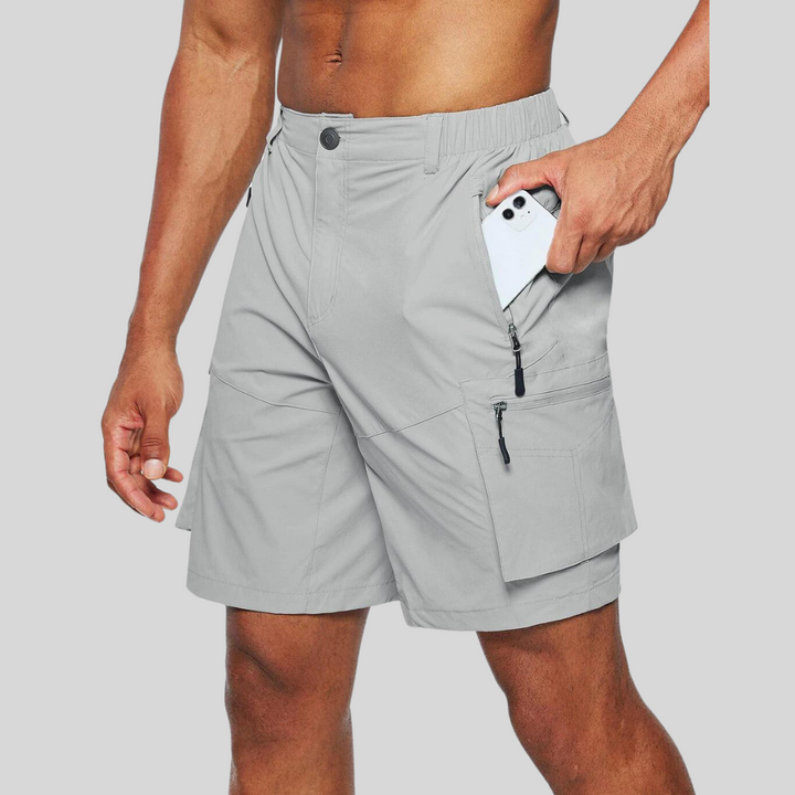 Men's Cargo Shorts – Water-Repellent Outdoor Fit
