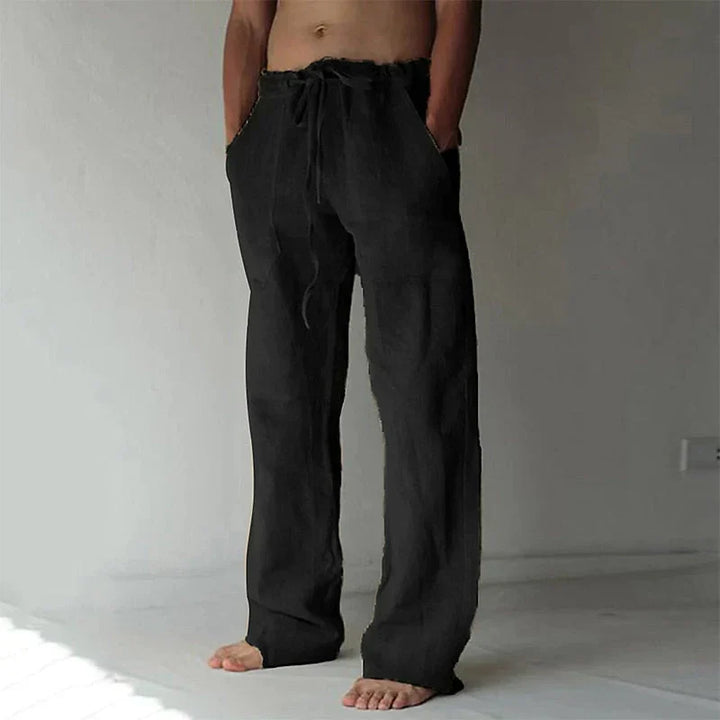 Men’s Baggy Linen Summer Trousers