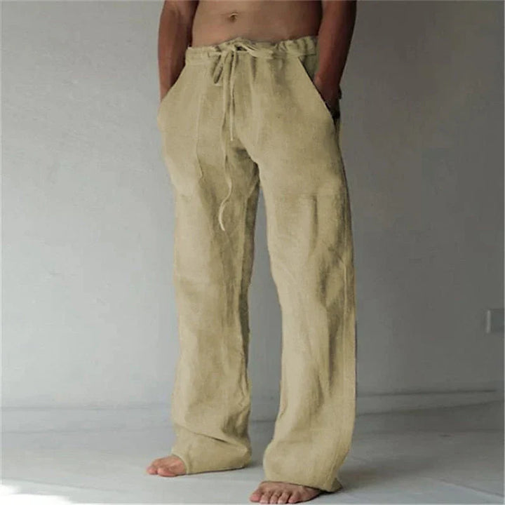 Men’s Baggy Linen Summer Trousers