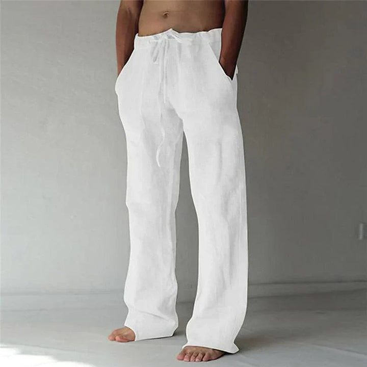 Men’s Baggy Linen Summer Trousers