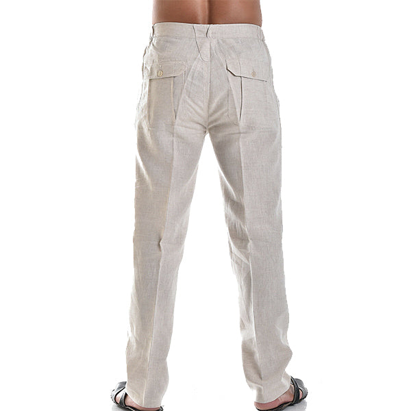 Men’s Casual Linen Trousers