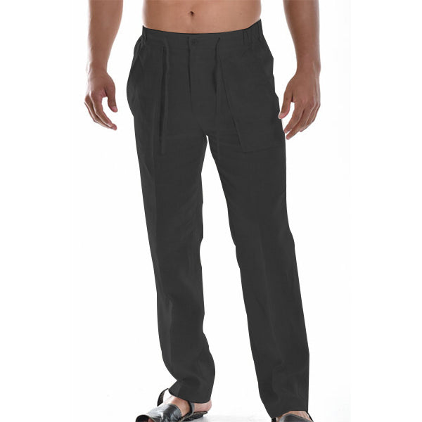 Men’s Casual Linen Trousers