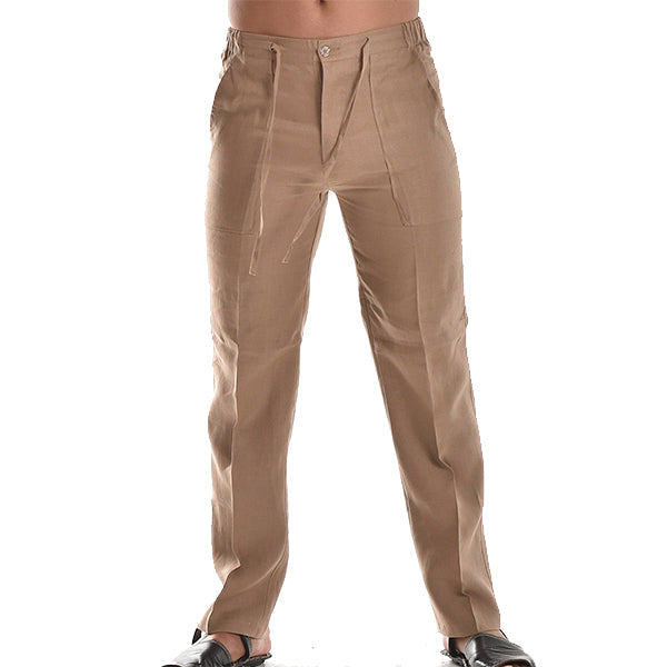 Men’s Casual Linen Trousers