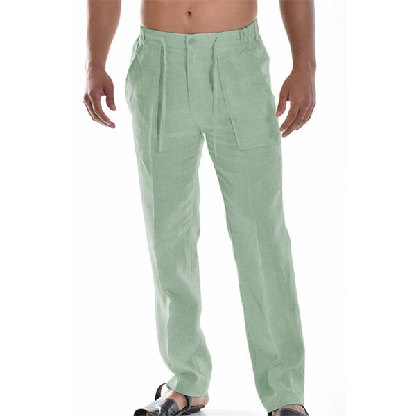 Men’s Casual Linen Trousers