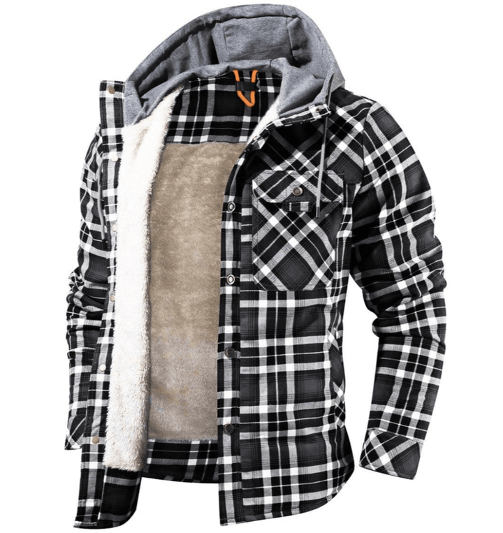 Haiden | Hooded Flannel Jacket