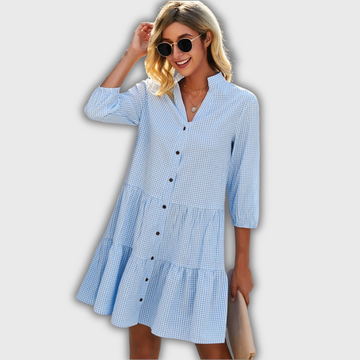 Shanna | Flowing Midi Dress for the Day