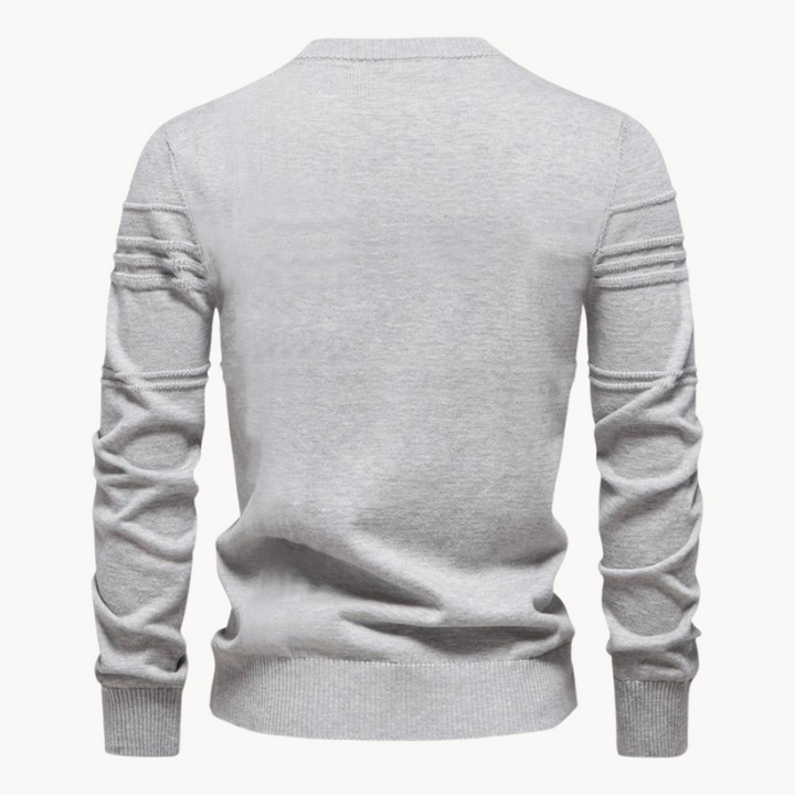 Rylan | Stylish men's sweater with checkered design