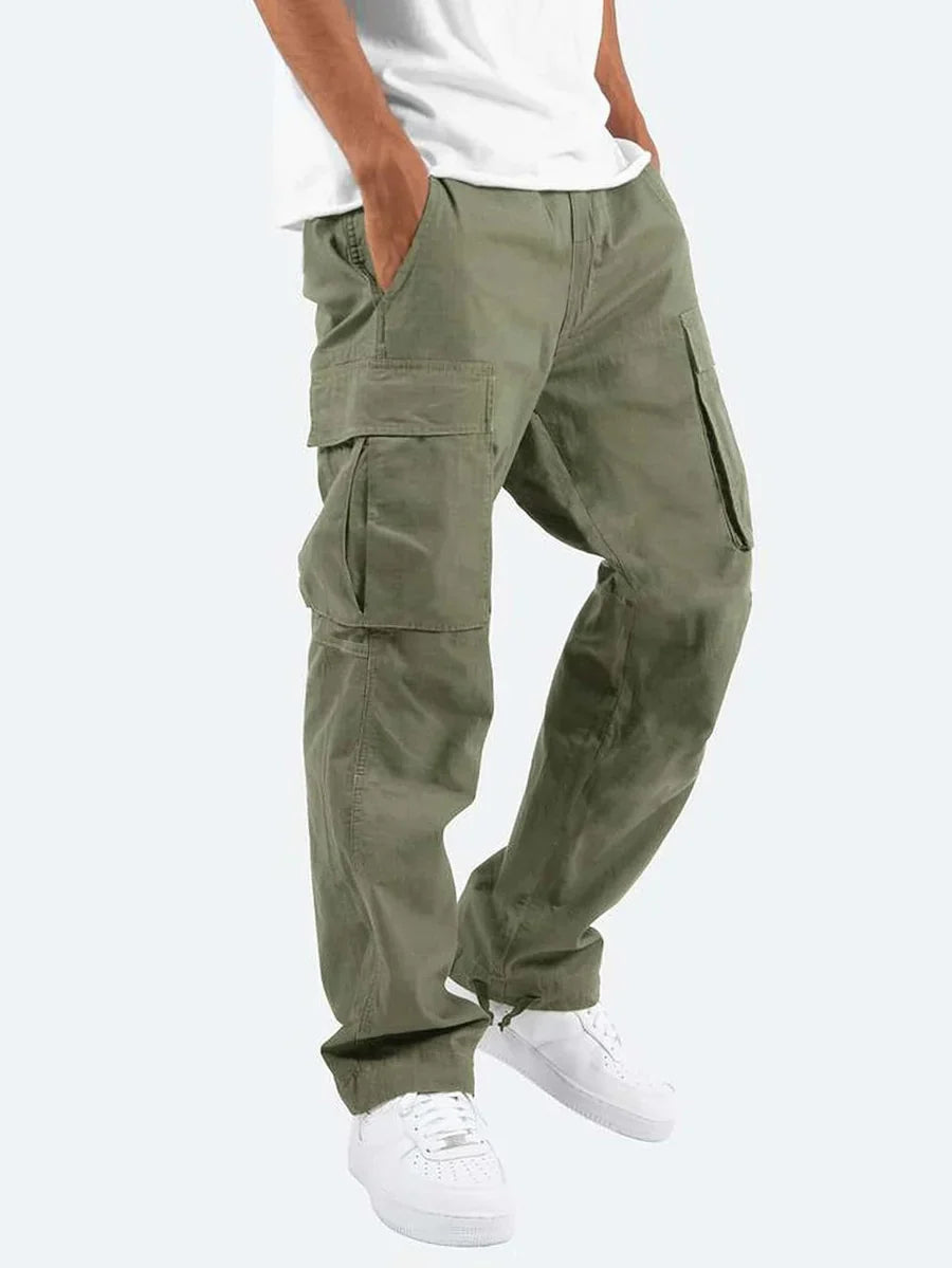 Women's Cargo Pants for Women - Casual Straight Leg Style